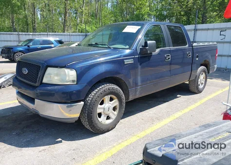 2005 Ford F150 Supercrew from USA, damaged, VIN 1FTPW12555KB44862